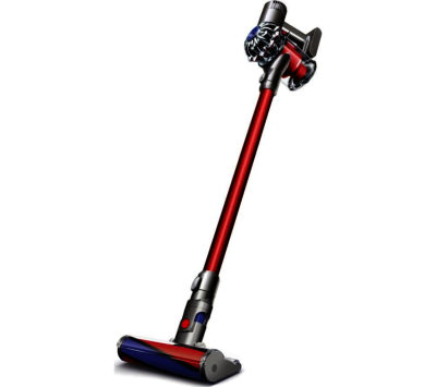 DYSON  V6 Total Clean Cordless Vacuum Cleaner - Nickel & Red